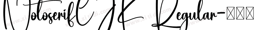 NotoserifCJK Regular字体转换